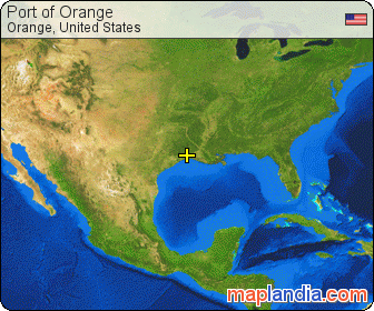 Port of Orange satellite map