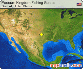 Possum Kingdom Fishing Guides
 satellite map