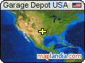 Garage Depot USA satellite map