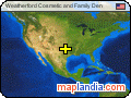 Weatherford Cosmetic and Family Den satellite map