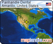 Panhandle Dental satellite map
