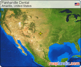 Panhandle Dental satellite map