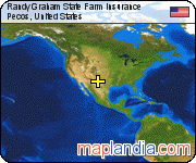 Randy Graham State Farm Insurance satellite map