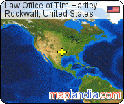 Law Office of Tim Hartley satellite map
