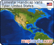 Lonestar Handicap Vans satellite map