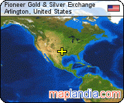 Pioneer Gold & Silver Exchange satellite map