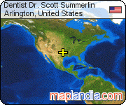 Dentist Dr. Scott Summerlin satellite map