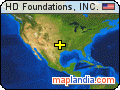 HD Foundations, INC. satellite map