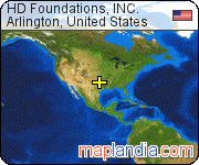 HD Foundations, INC. satellite map