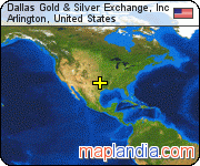 Dallas Gold & Silver Exchange, Inc satellite map