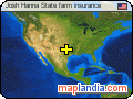 Josh Hanna State farm insurance satellite map