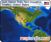 Josh Hanna State farm insurance satellite map