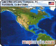 Law Office of Carey Thompson, PC satellite map