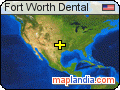 Fort Worth Dental satellite map
