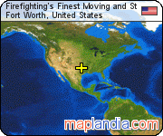 Firefighting's Finest Moving and St satellite map