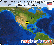 Law Office of Carey Thompson satellite map
