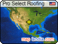 Pro Select Roofing satellite map