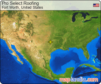 Pro Select Roofing satellite map