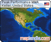 Peak Performance MMA satellite map