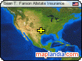 Sean T. Farson Allstate Insurance satellite map