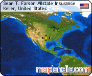 Sean T. Farson Allstate Insurance satellite map