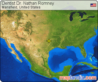 Dentist Dr. Nathan Romney satellite map