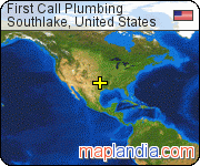 First Call Plumbing satellite map