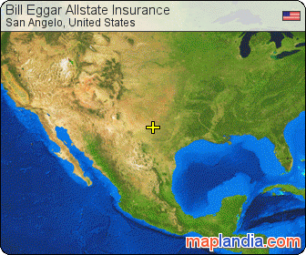Bill Eggar Allstate Insurance satellite map