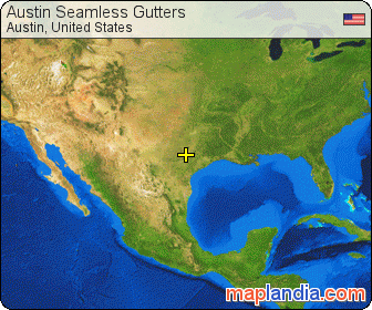 Austin Seamless Gutters satellite map