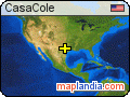 CasaCole satellite map