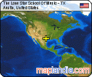 The Lone Star School Of Music - TX satellite map
