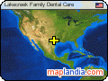 Lakecreek Family Dental Care satellite map