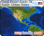 Credit Repair Austin TX satellite map