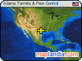 Adams Termite & Pest Control satellite map