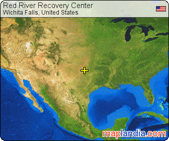 Red River Recovery Center satellite map