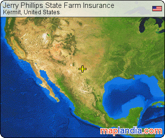 Jerry Phillips State Farm Insurance satellite map