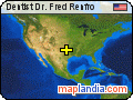 Dentist Dr. Fred Renfro satellite map