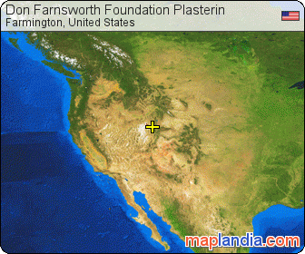 Don Farnsworth Foundation Plasterin satellite map