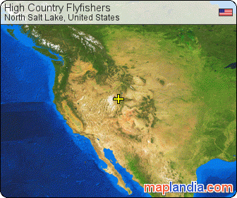 High Country Flyfishers satellite map