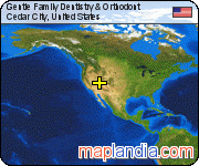 Gentle Family Dentistry & Orthodont satellite map