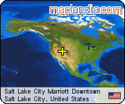 Salt Lake City Marriott Downtown satellite map