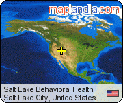 Salt Lake Behavioral Health satellite map