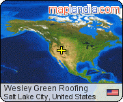 Wesley Green Roofing satellite map