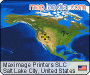 Maximage Printers SLC satellite map