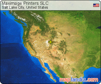 Maximage Printers SLC satellite map