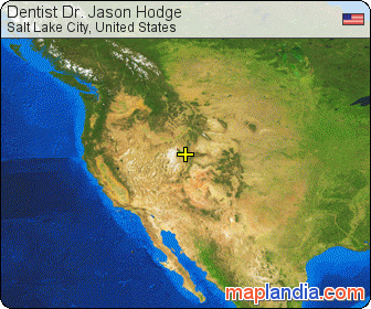 Dentist Dr. Jason Hodge satellite map