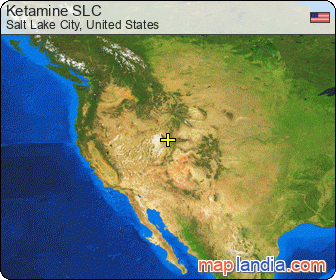 Ketamine SLC satellite map