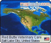 Red Butte Veterinary Care satellite map