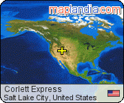 Corlett Express satellite map