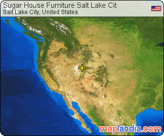 Sugar House Furniture Salt Lake Cit satellite map